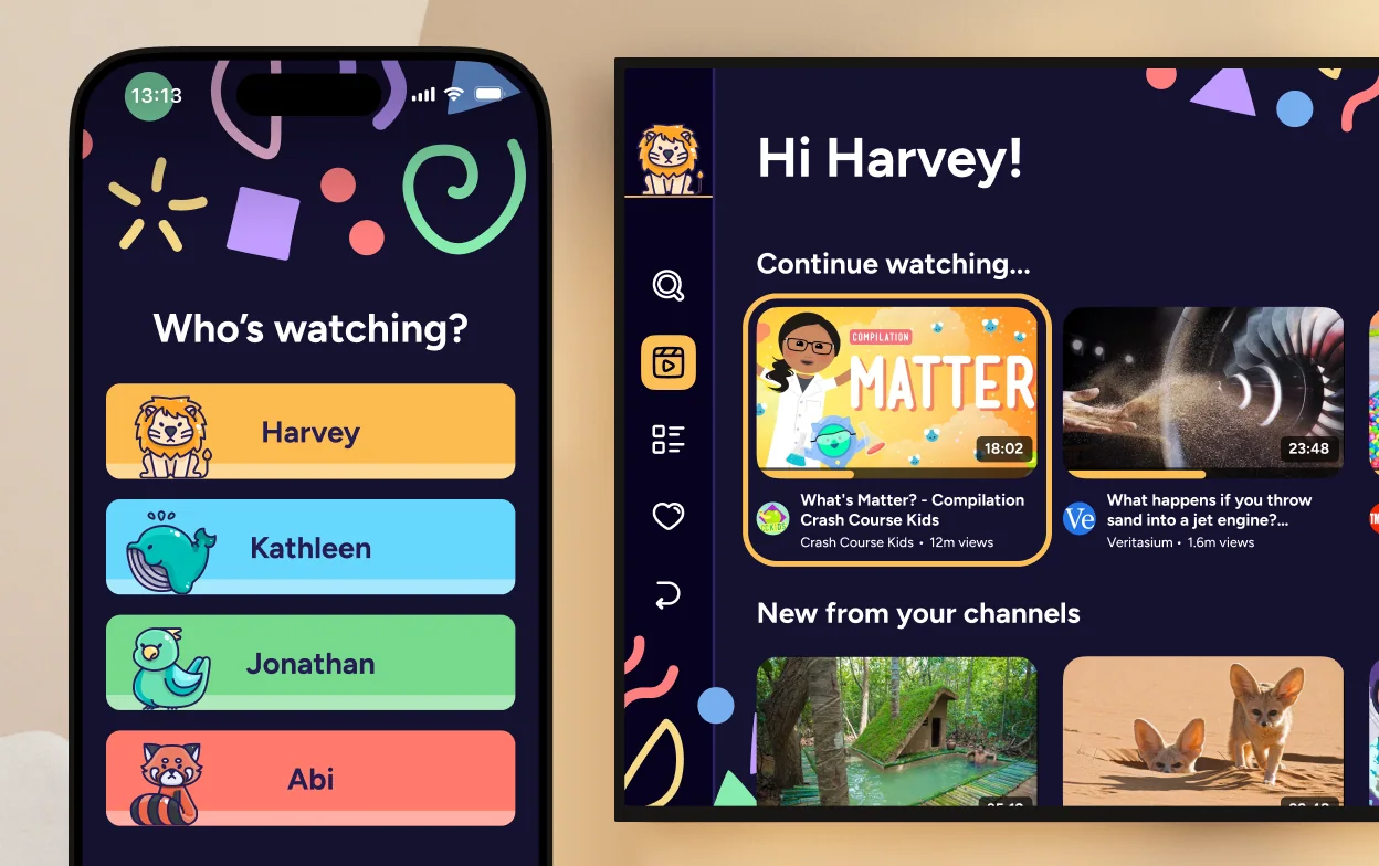 Making streaming safe for kids project preview