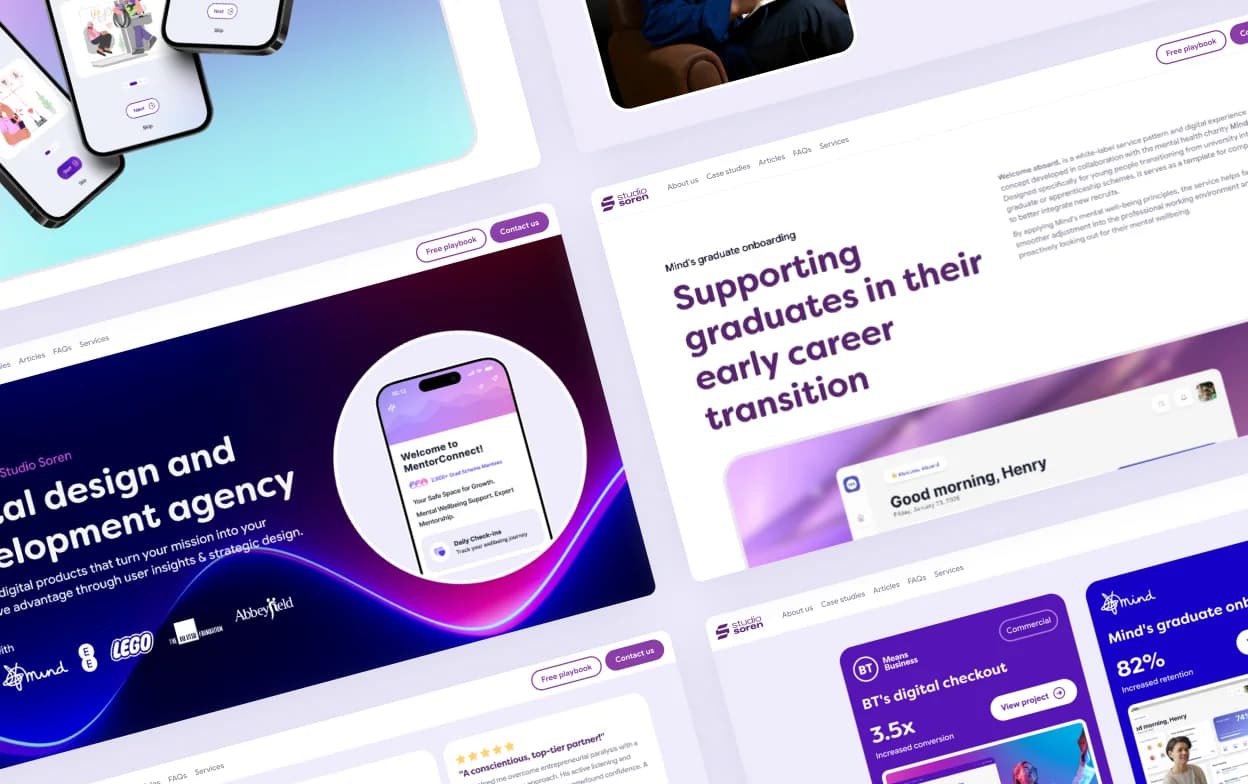Reworking the Studio Soren site project preview